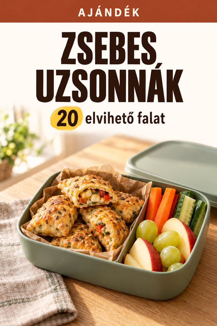 Zsebes Uzsonnák – 20 elvihető falat