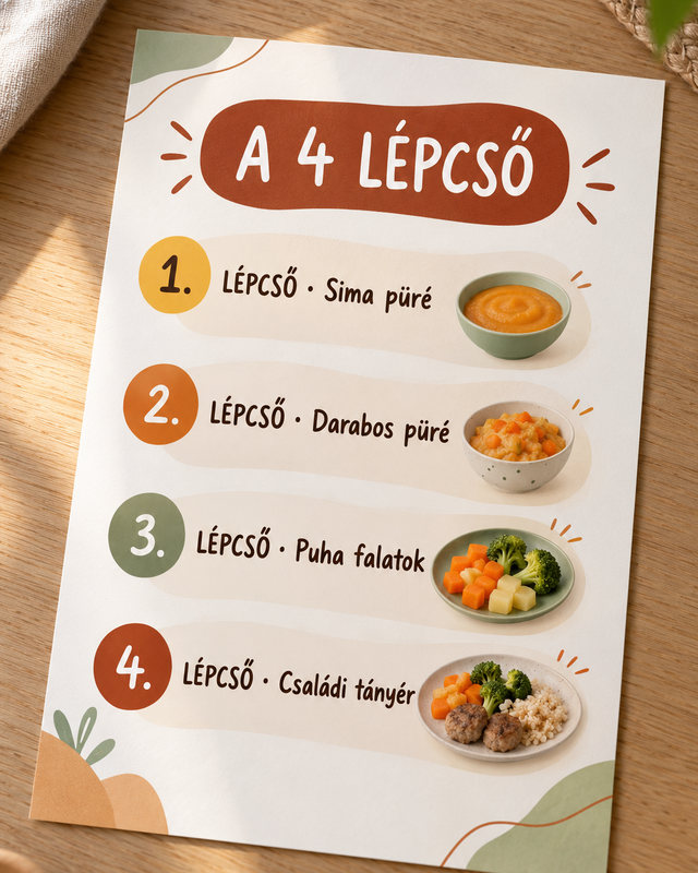A 4 lépcső áttekintése
